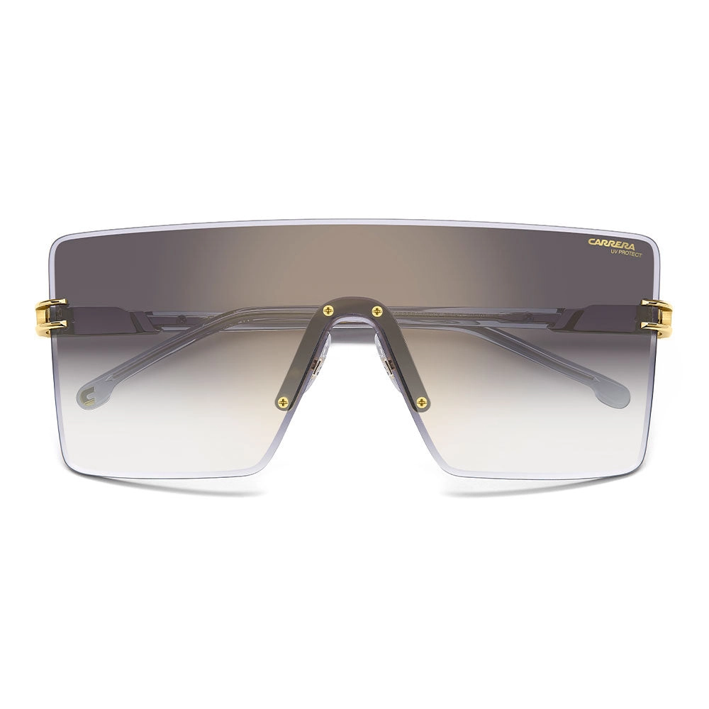1075 Rimless Square Shield Women's Sunglasses