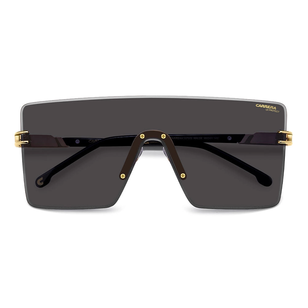 1075 Rimless Square Shield Women's Sunglasses