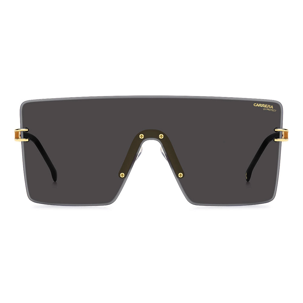 1075 Rimless Square Shield Women's Sunglasses