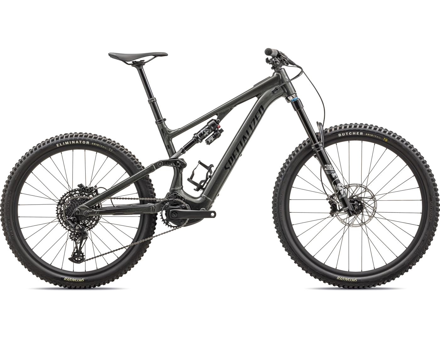 2024 Specialized TURBO Levo SL Comp 29" UL Alloy Mountain Bike - S5, GLOSS CHARCOAL / SILVER DUST / BLACK