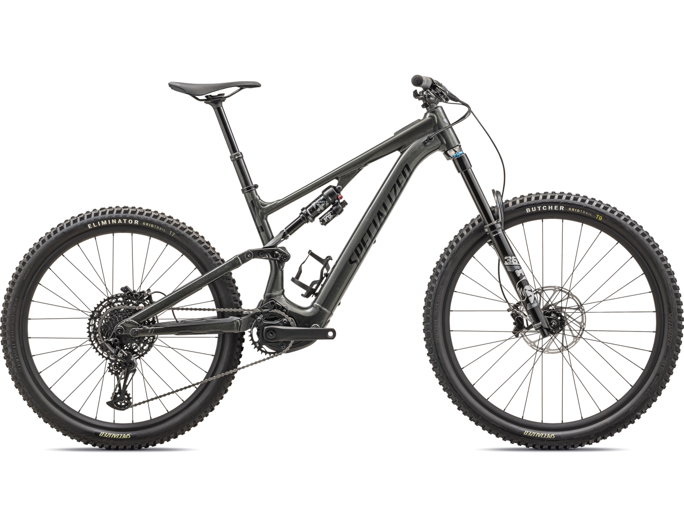 2024 Specialized TURBO Levo SL Comp 29" UL Alloy Mountain Bike - S5, GLOSS CHARCOAL / SILVER DUST / BLACK