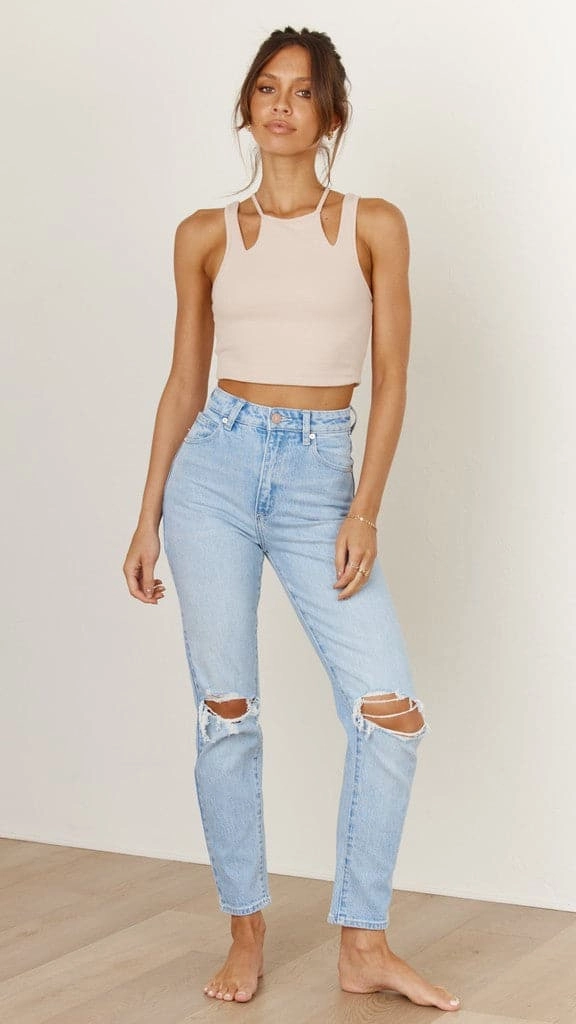 Abrand 94 High Slim Jean - Gina Rip