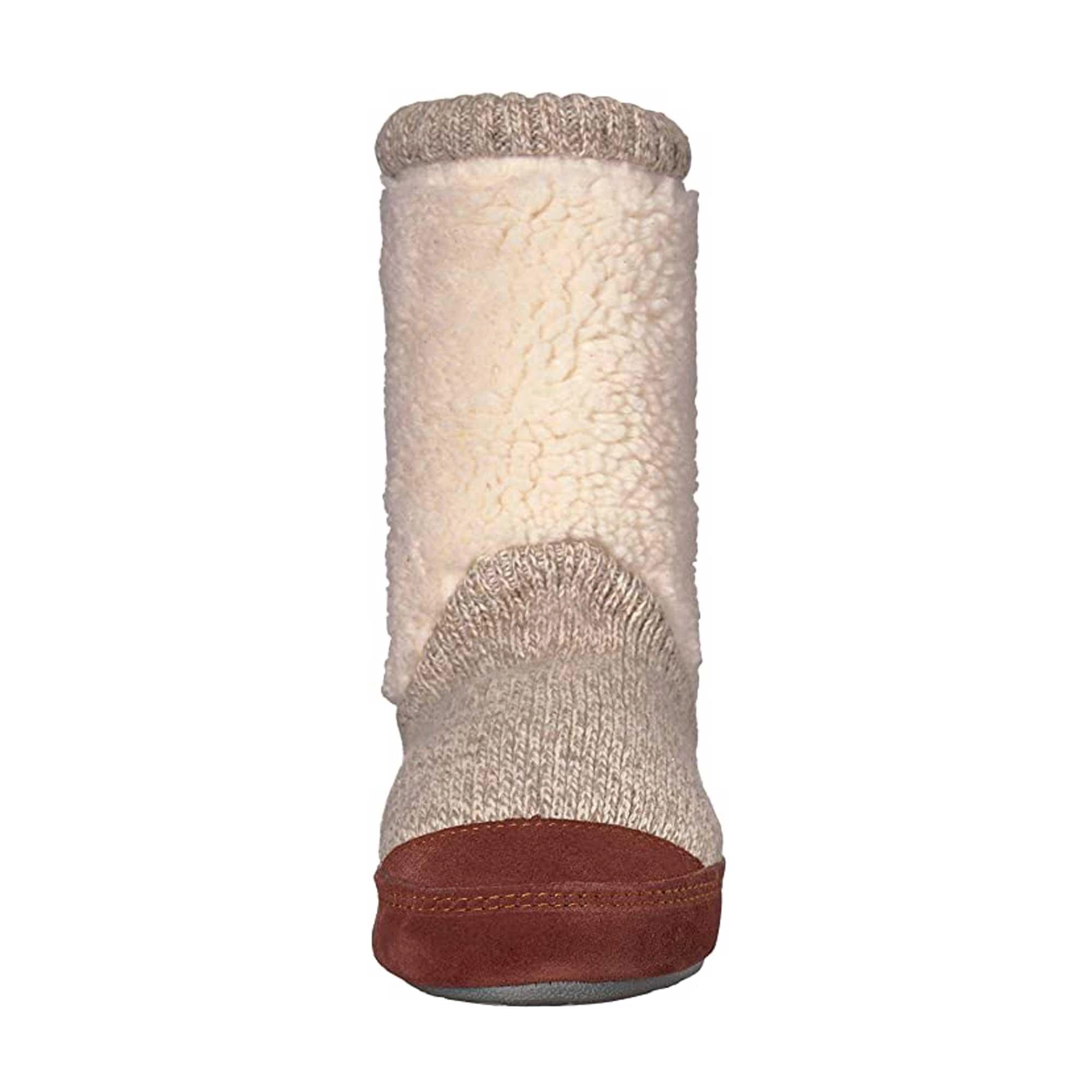 Acorn Kid's Slouch Boot Slippers - Comfort Buff Popcorn, K8/9 | A18703ACC8-9