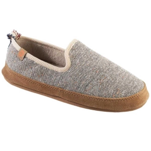 Acorn Women’s Loafer - Bristol Lightweight Knitted Pebble, Small | A20015PEBWS