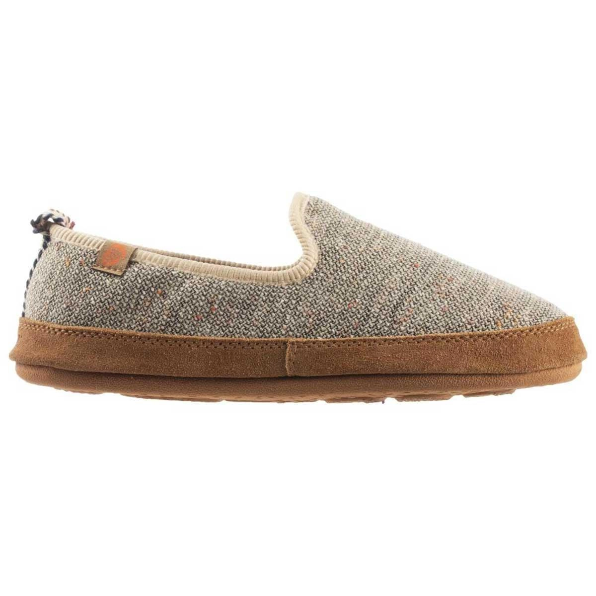 Acorn Women’s Loafer - Bristol Lightweight Knitted Pebble, Small | A20015PEBWS