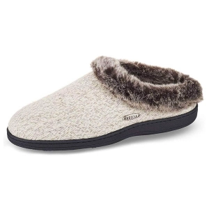Acorn Women's Slipper - Chinchilla Ragg Clog Charcoal Heather | A17101