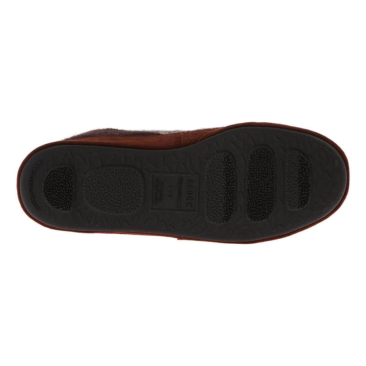 Acorn Women's Slipper - Forest Bootie Chocolate Owl | A10079