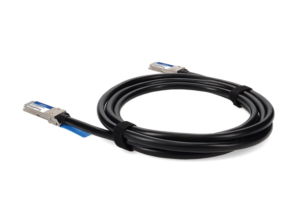 AddOn - 40GBase-CU direct attach cable - TAA Compliant - QSFP  to QSFP  - 10 ft - twinaxial - SFF-8661/IEEE 802.3bj - halogen-free, QSFP-40GB-PDAC3MLZ-J-AO