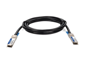 AddOn - 40GBase-CU direct attach cable - TAA Compliant - QSFP  to QSFP  - 10 ft - twinaxial - SFF-8661/IEEE 802.3bj - halogen-free, QSFP-40GB-PDAC3MLZ-J-AO