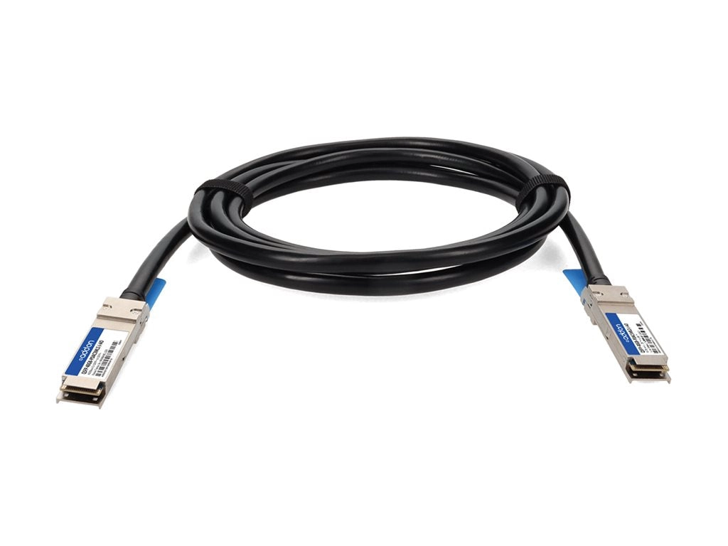 AddOn - 40GBase-CU direct attach cable - TAA Compliant - QSFP  to QSFP  - 10 ft - twinaxial - SFF-8661/IEEE 802.3bj - halogen-free, QSFP-40GB-PDAC3MLZ-J-AO