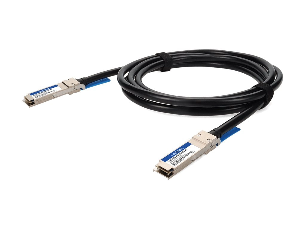 AddOn - 40GBase-CU direct attach cable - TAA Compliant - QSFP  to QSFP  - 10 ft - twinaxial - SFF-8661/IEEE 802.3bj - halogen-free, QSFP-40GB-PDAC3MLZ-J-AO