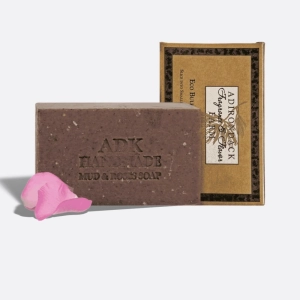 ADK Eco Mud & Rose Soap Bar 16 oz Boxed