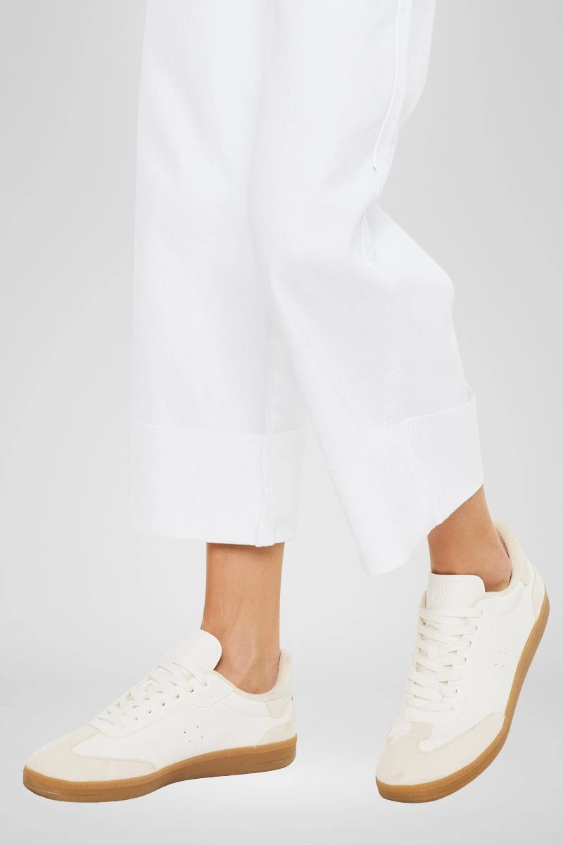 Alfie 90's Cropped  Wide Leg Jeans
