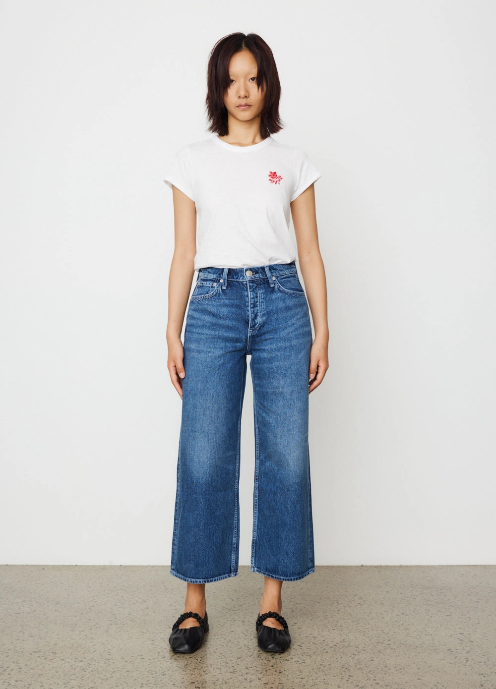 Andi High-Rise Wide Leg Jeans