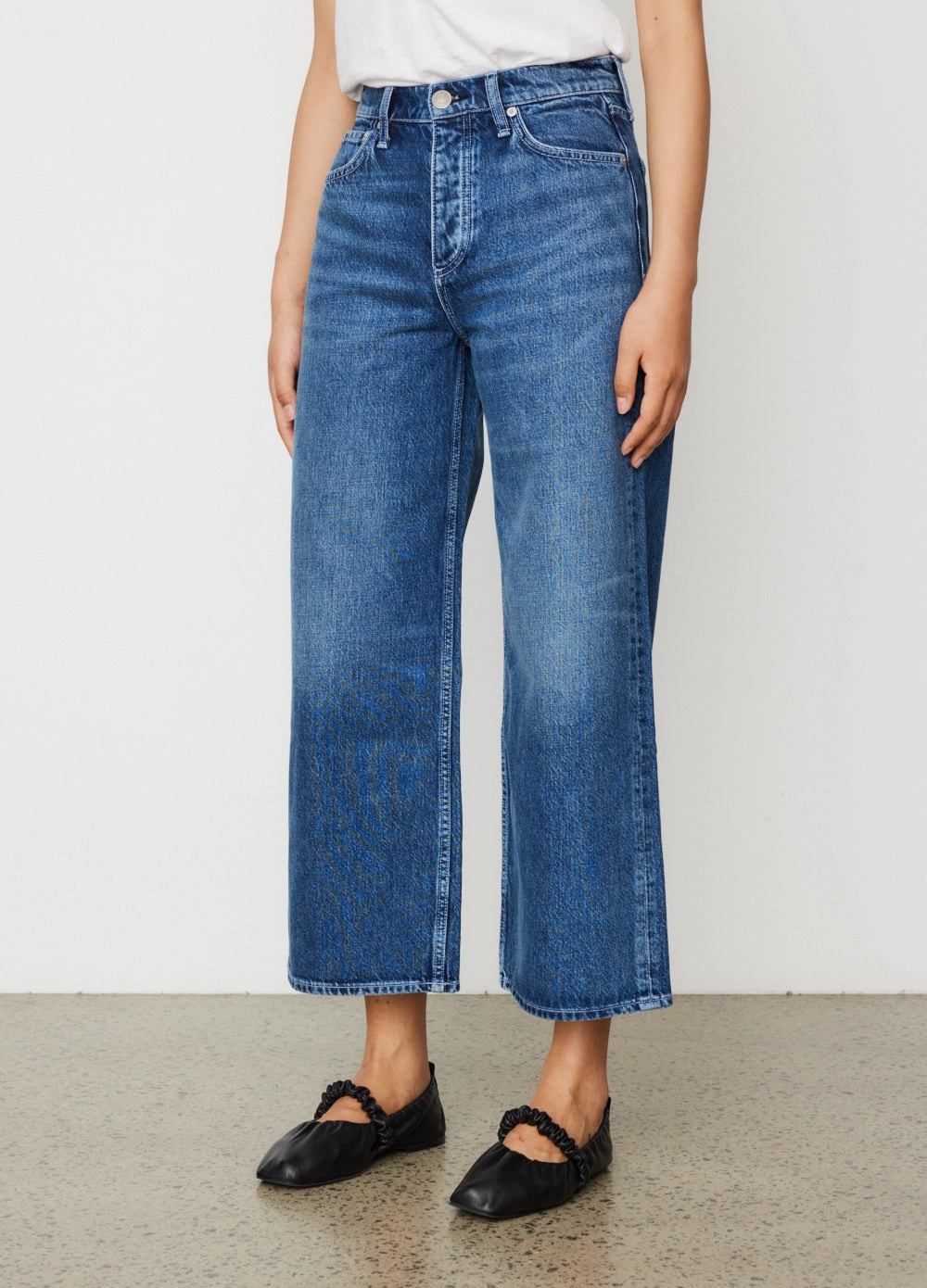Andi High-Rise Wide Leg Jeans