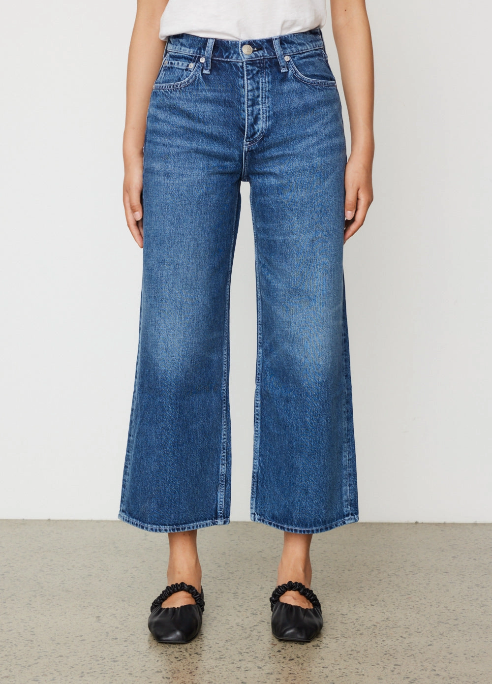 Andi High-Rise Wide Leg Jeans