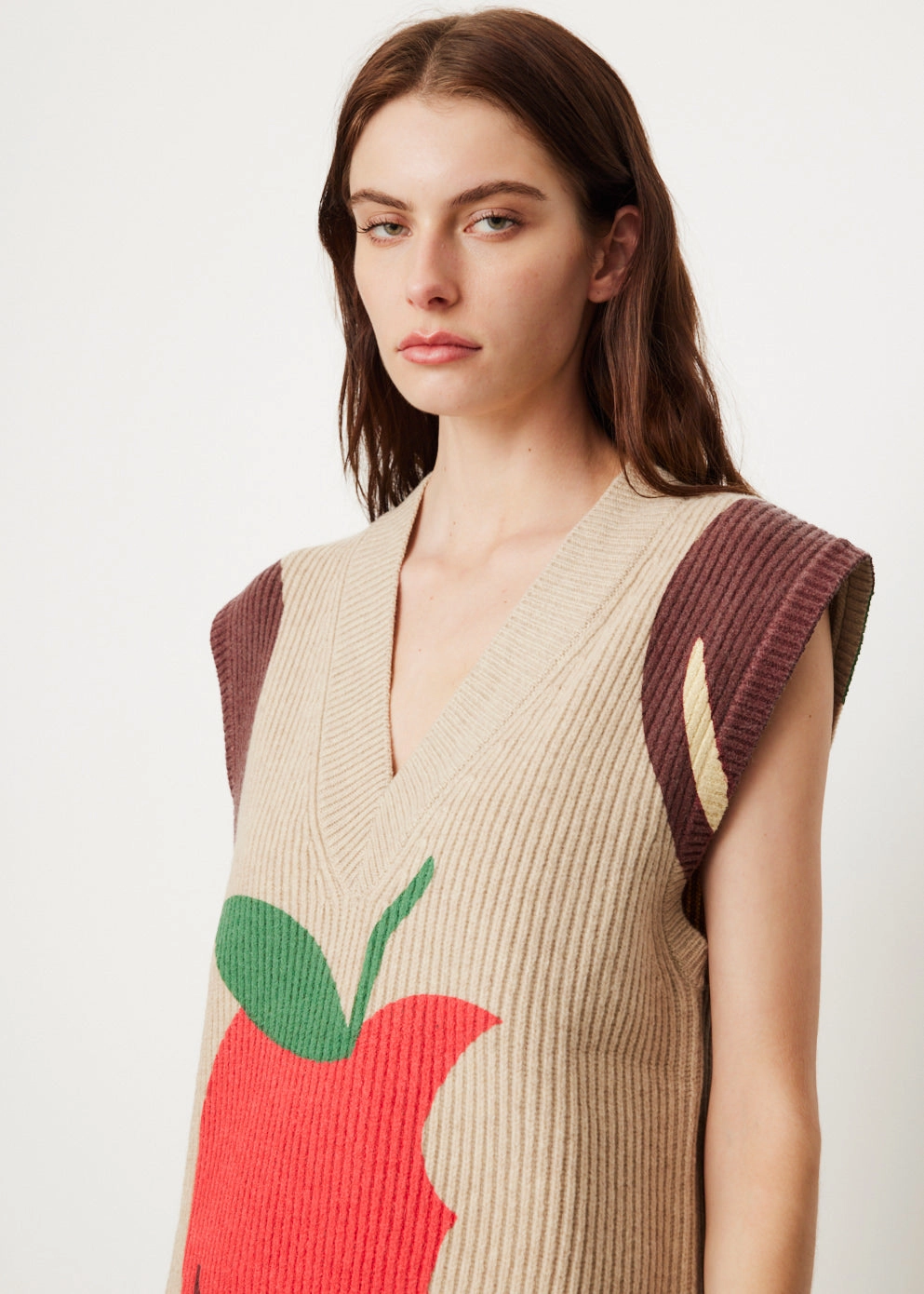 Apple V-Neck Vest