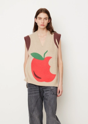 Apple V-Neck Vest