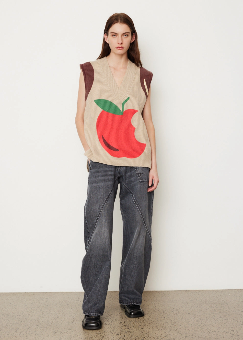 Apple V-Neck Vest