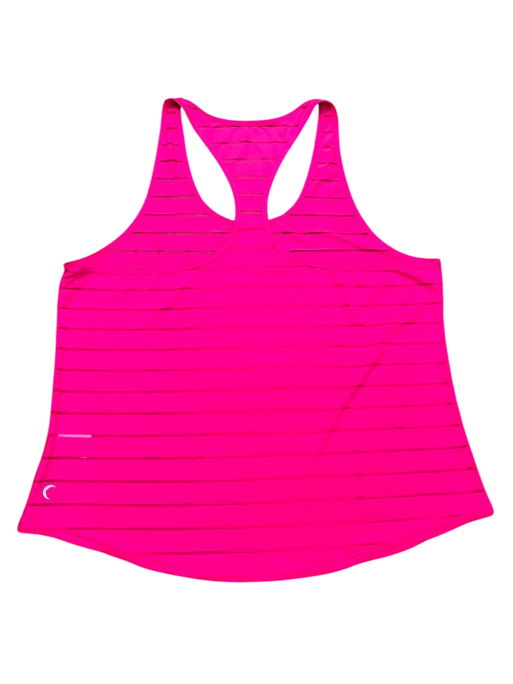Athletic Tank Top By Zyia In Pink, Size:3X