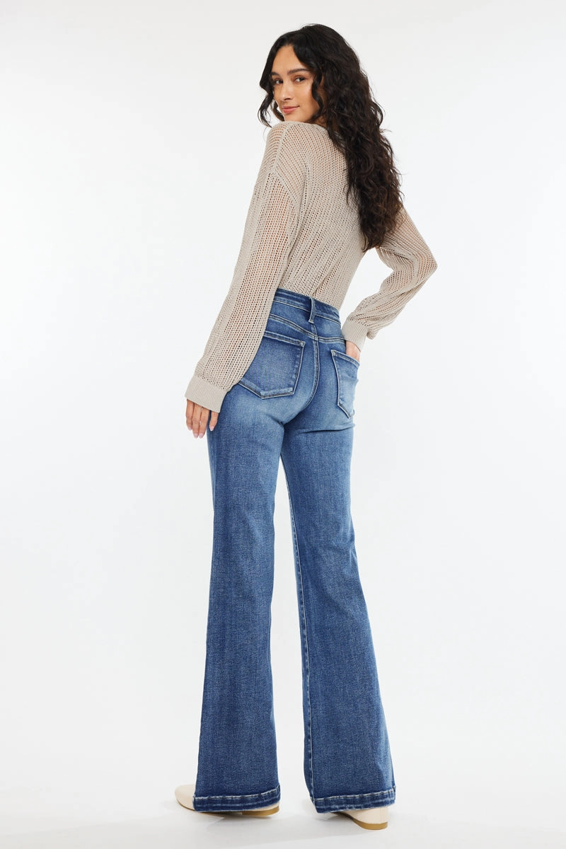 Avonlea Essentials High Rise Wide Leg Flare