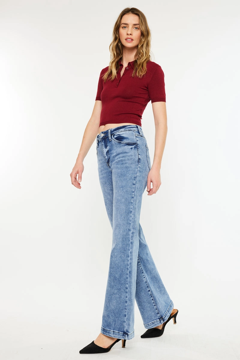 Avonlea Essentials High Rise Wide Leg Flare