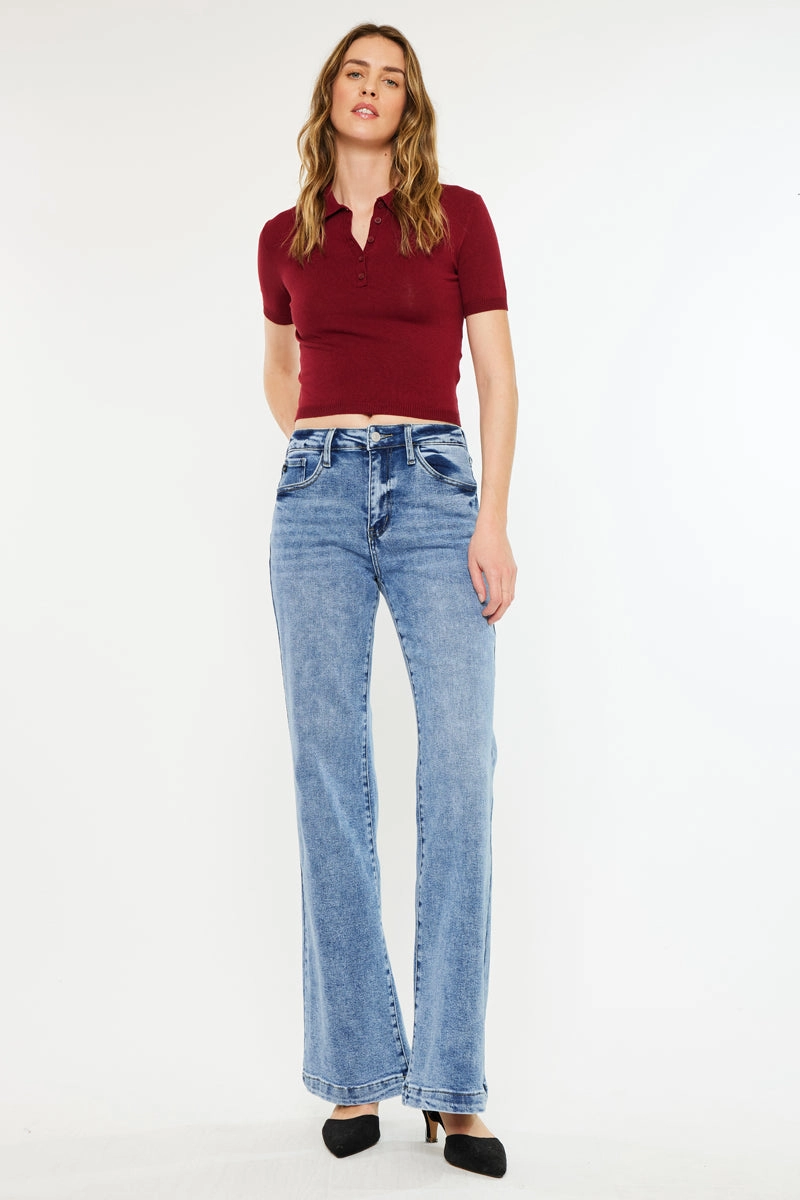 Avonlea Essentials High Rise Wide Leg Flare
