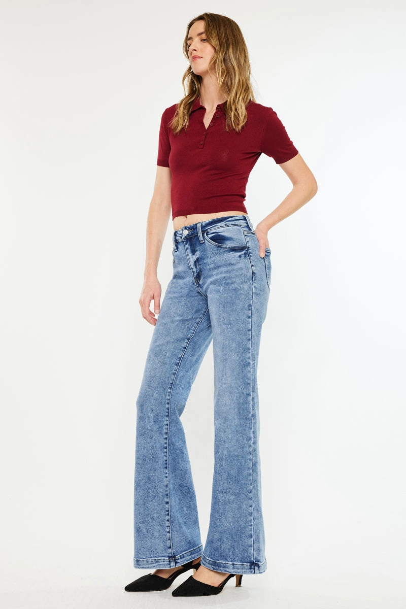 Avonlea Essentials High Rise Wide Leg Flare