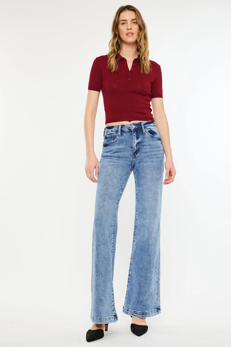 Avonlea Essentials High Rise Wide Leg Flare