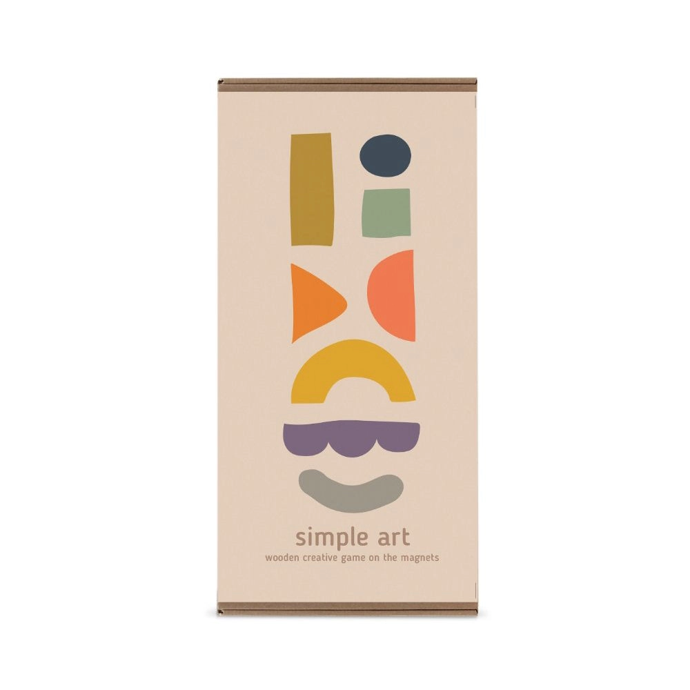 babai Wooden Creative Game On The Magnets Simple Art