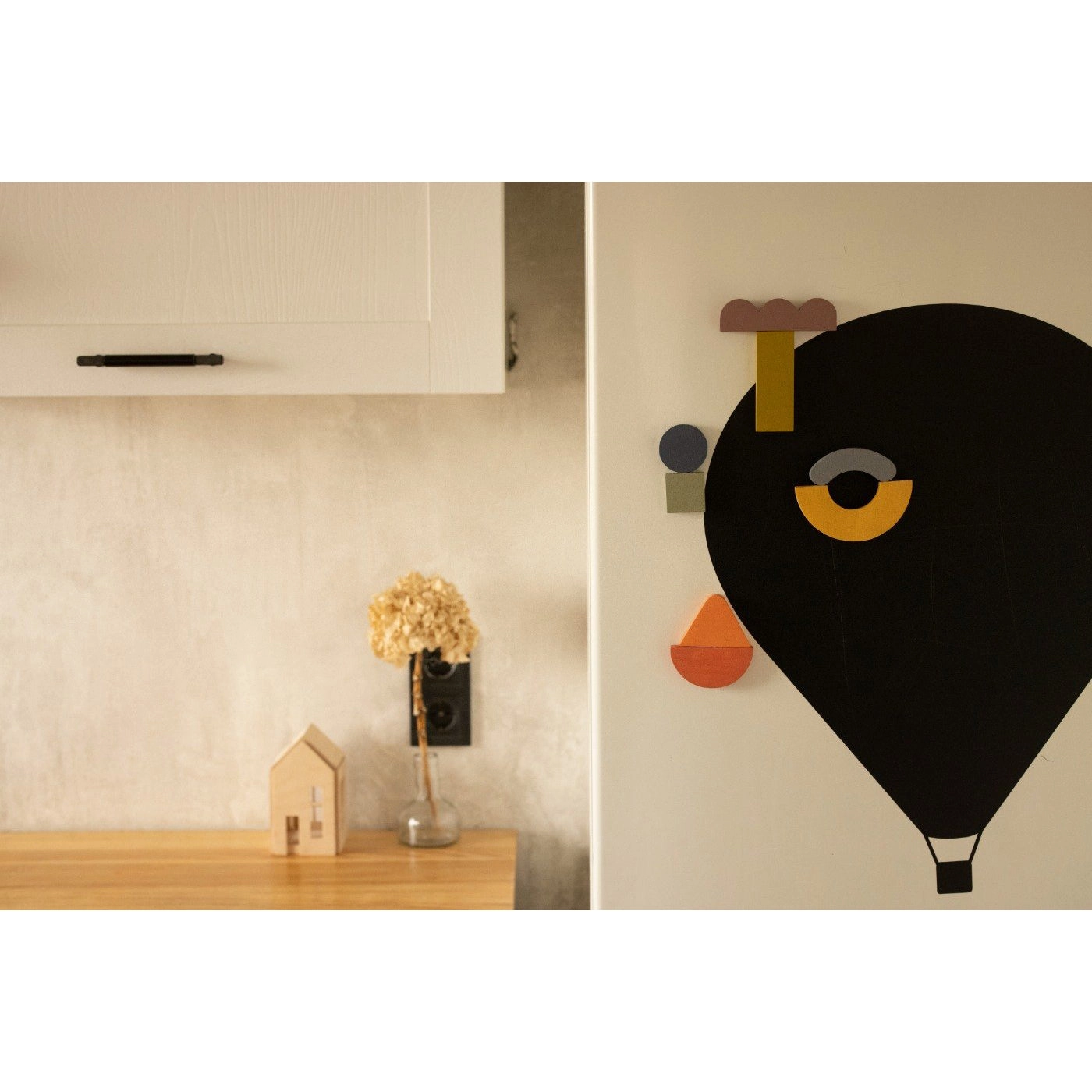 babai Wooden Creative Game On The Magnets Simple Art
