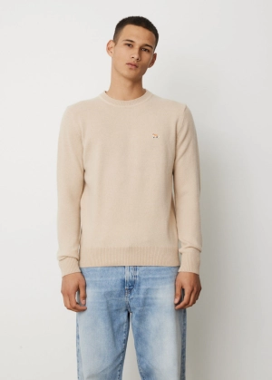 Baby Fox Patch Cosy R-Neck Sweater
