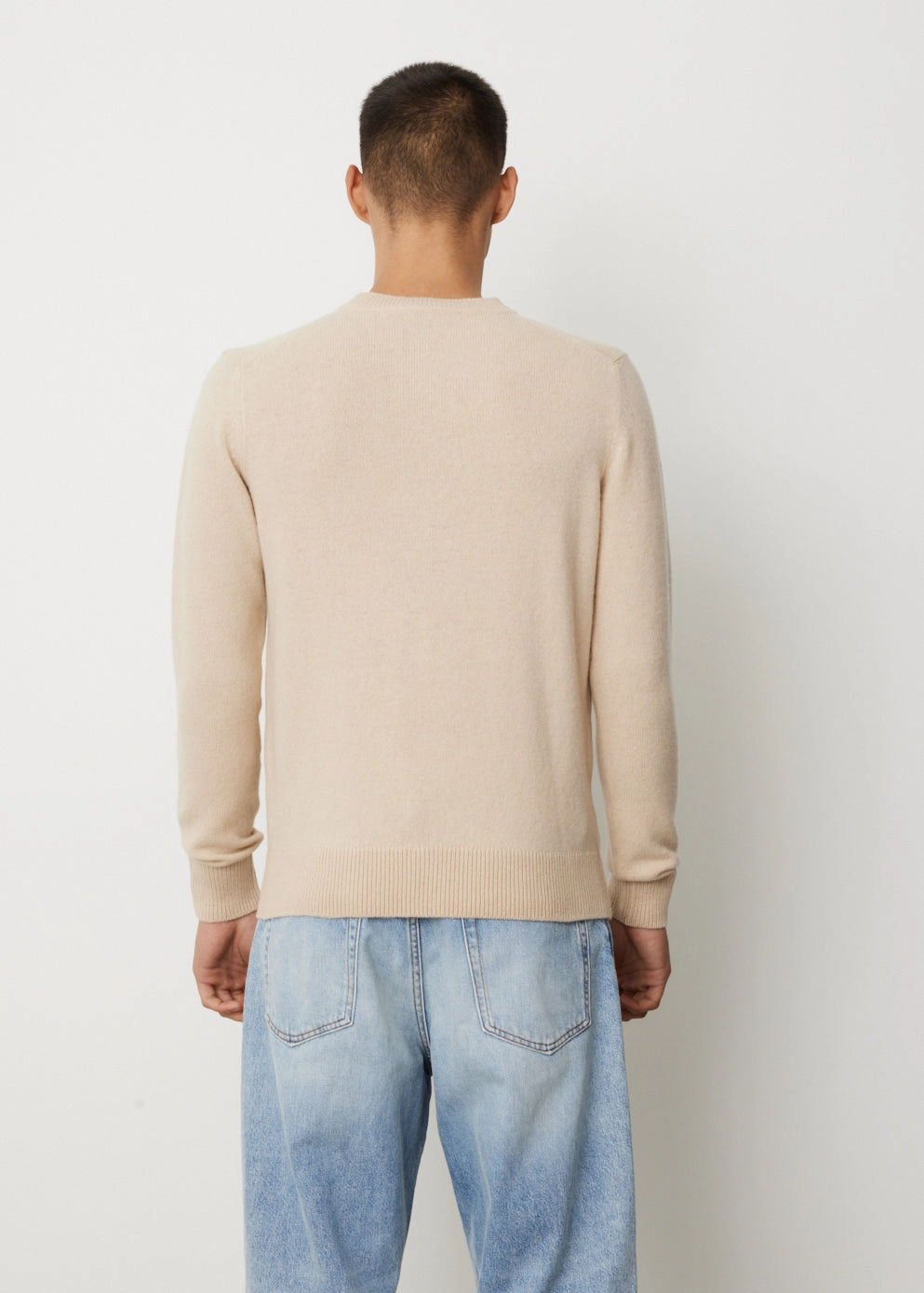 Baby Fox Patch Cosy R-Neck Sweater