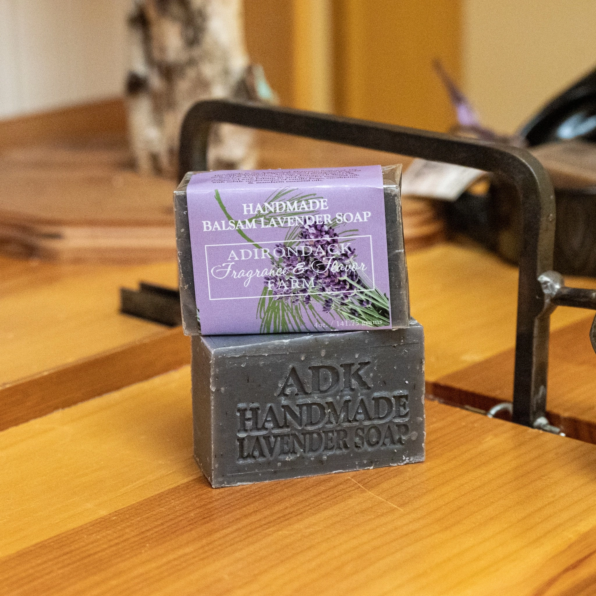 Balsam & Lavender Soap Bar 4 oz Unwrapped