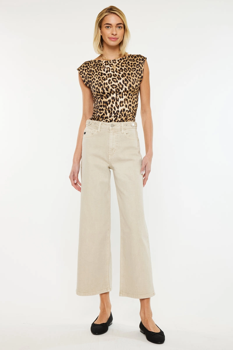 Calla Ultra High Rise Cropped Wide Leg