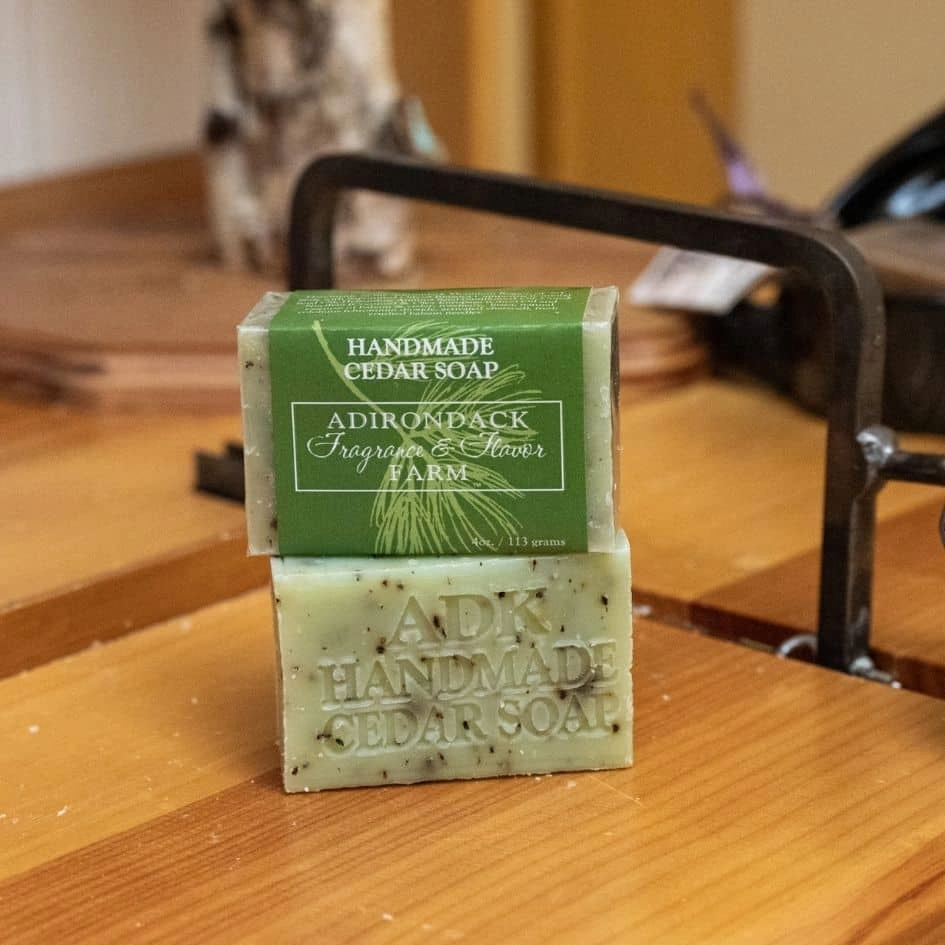 Cedar Soap Bar 4 oz Wrapped