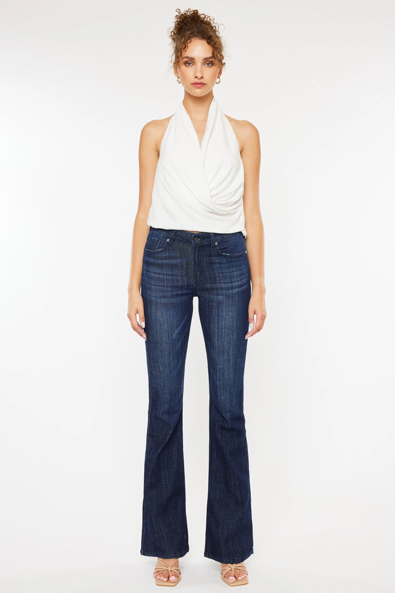 Celestine Mid Rise Flare Jeans