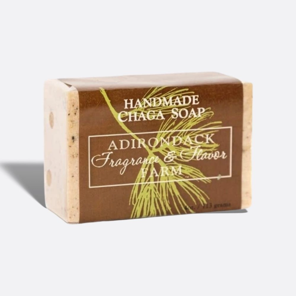 Chaga Soap Bar 4 oz Wrapped