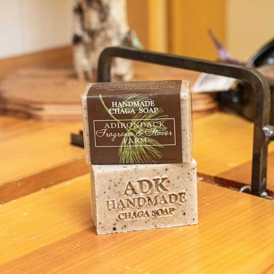 Chaga Soap Bar 4 oz Wrapped