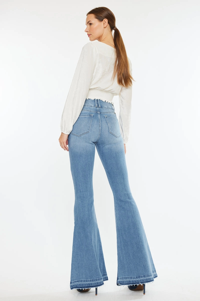 Cinthia Ultra High Rise Super Flare Jeans