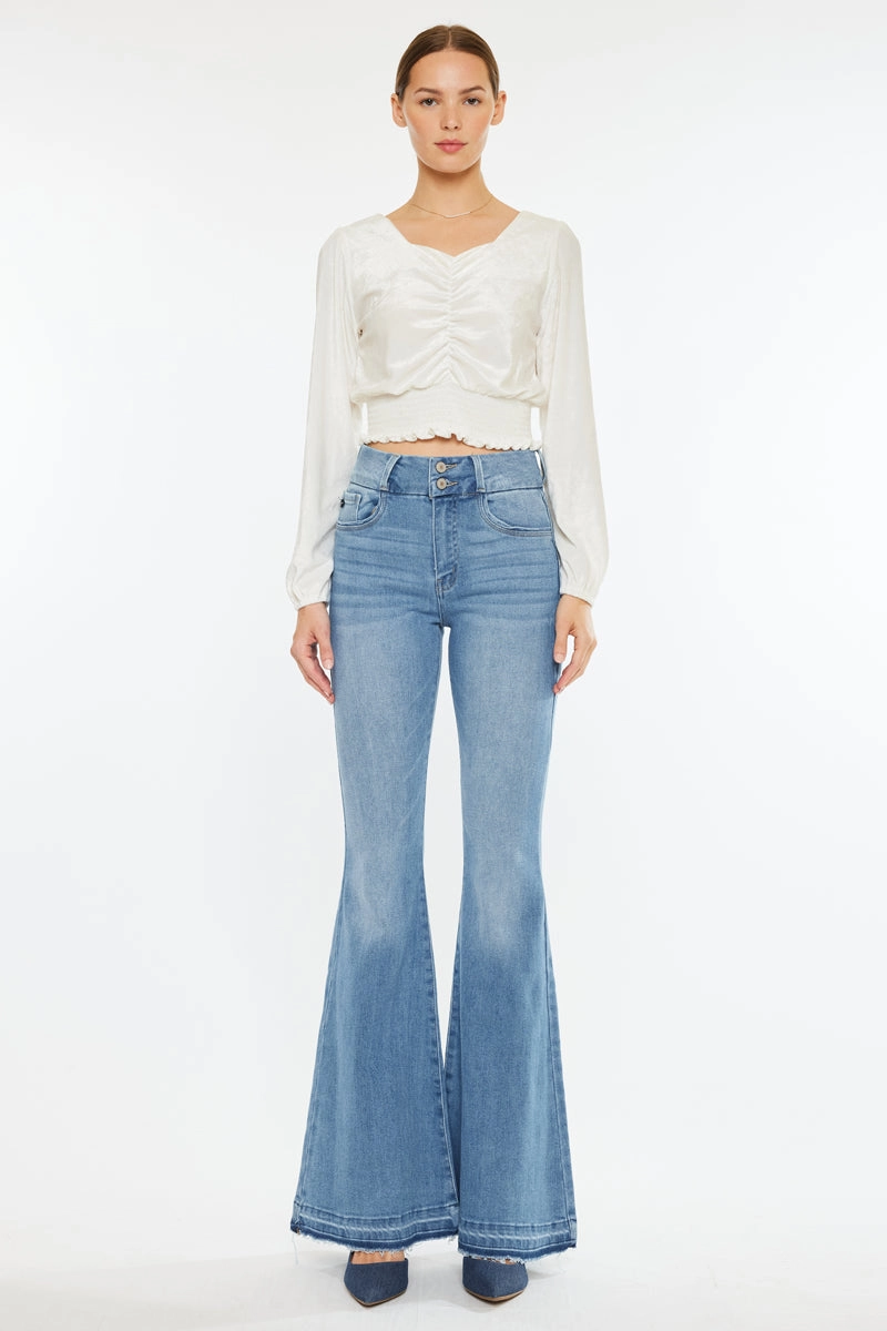 Cinthia Ultra High Rise Super Flare Jeans