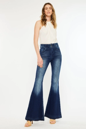 Cinthia Ultra High Rise Super Flare Jeans