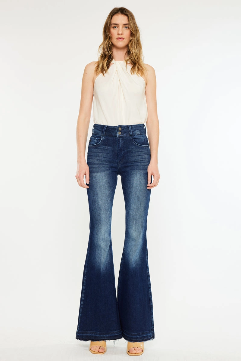 Cinthia Ultra High Rise Super Flare Jeans
