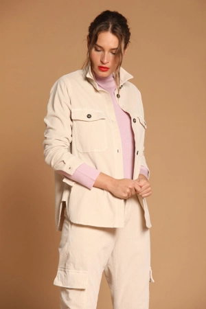 City Field women's jacket in velvet costa france