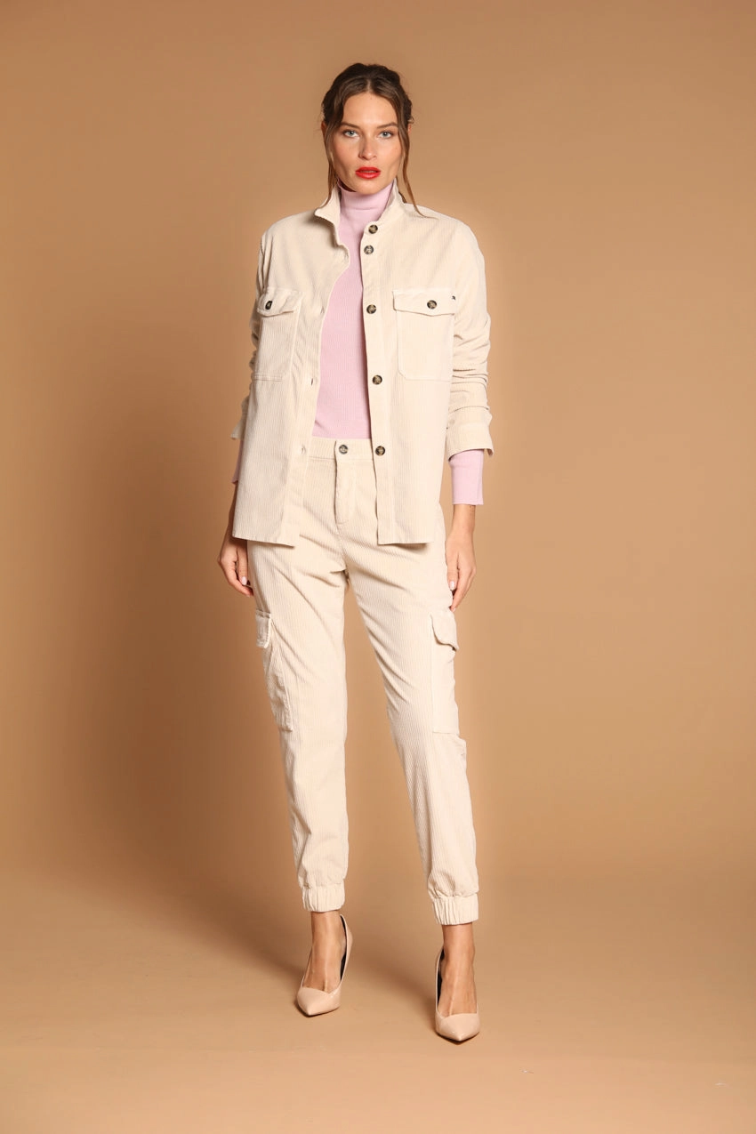 City Field women's jacket in velvet costa france