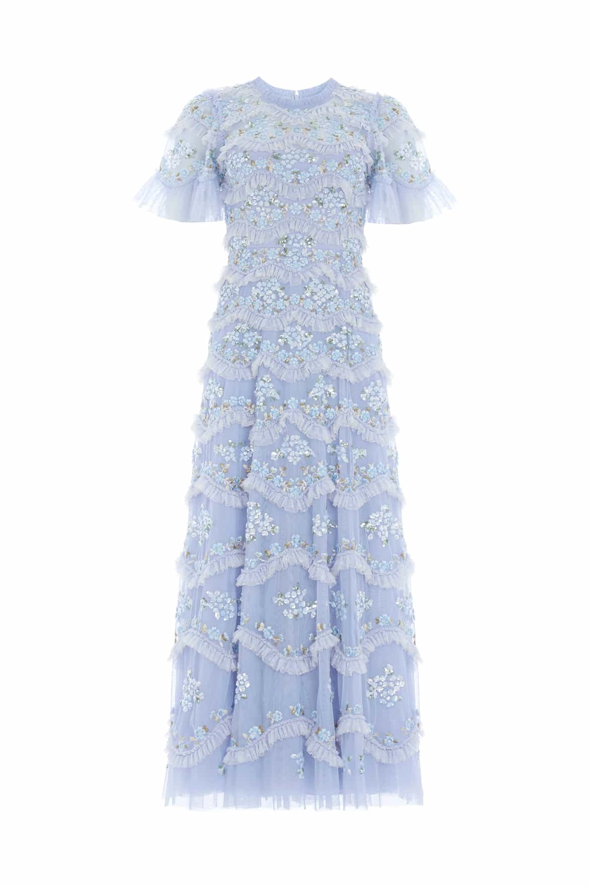 Daisy Wave Ankle Gown
