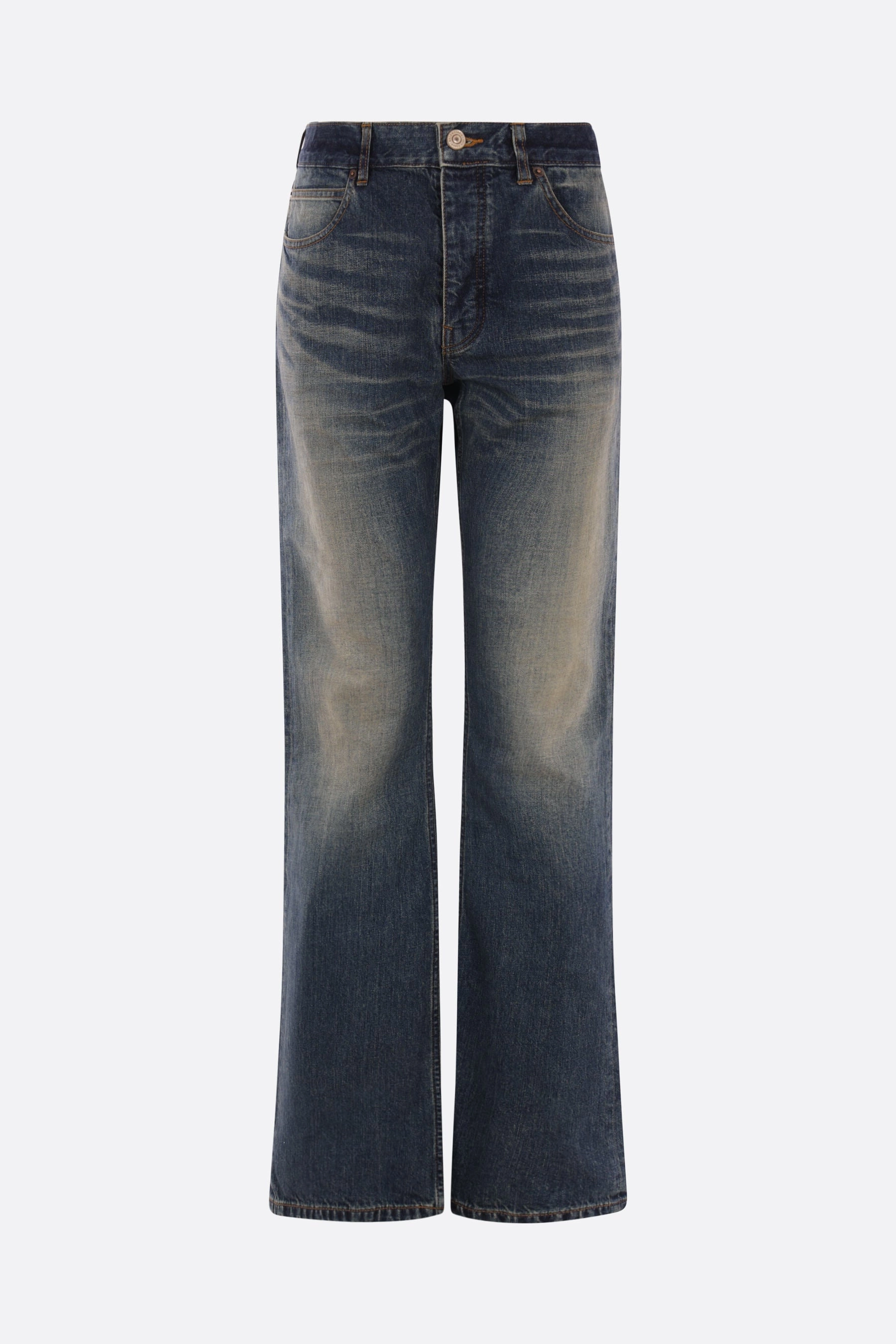 denim flare jeans