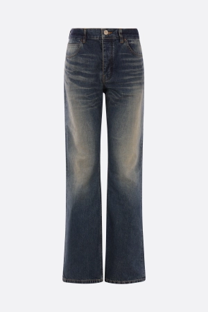 denim flare jeans