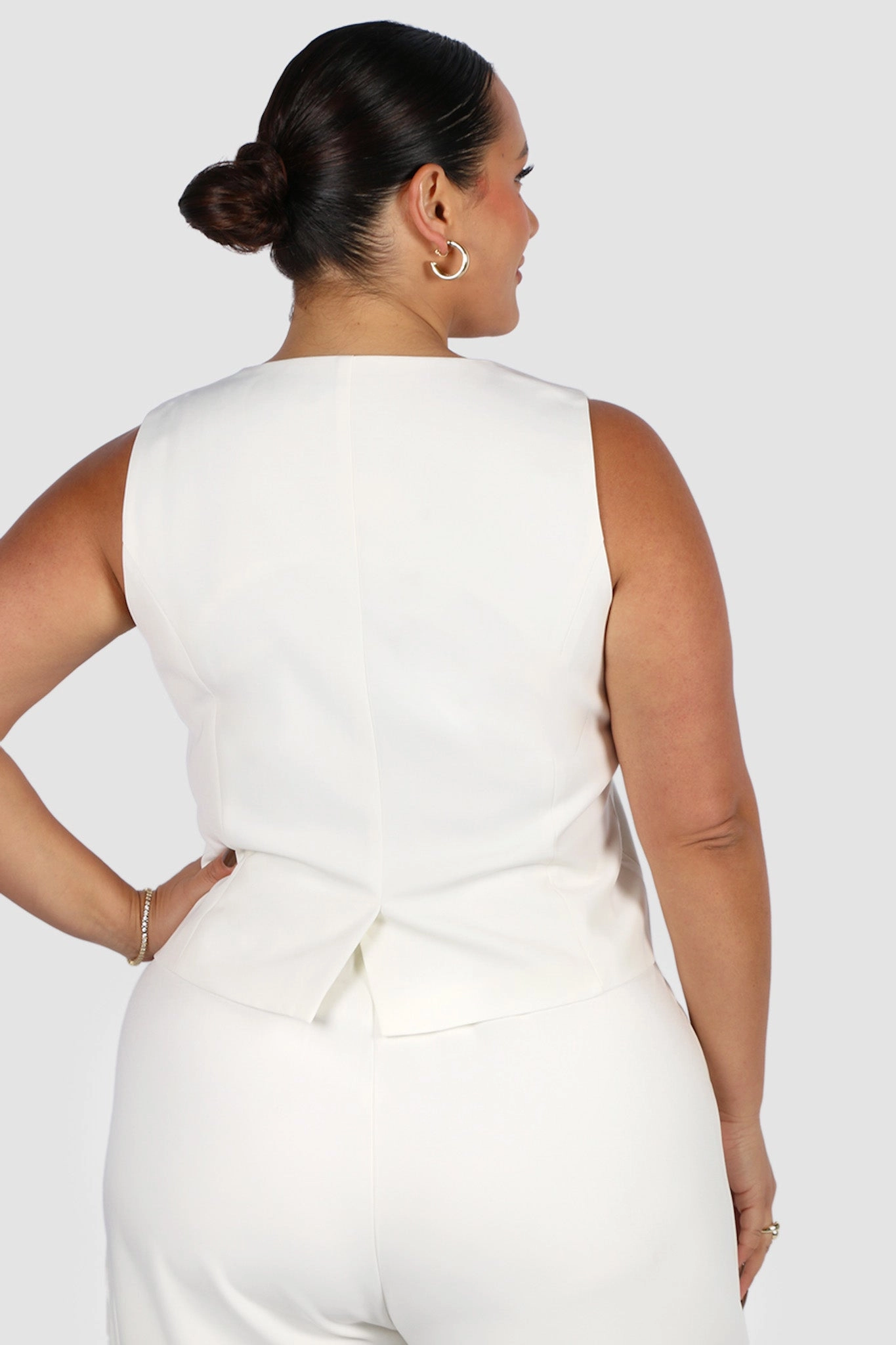 DIEGO VEST WHITE
