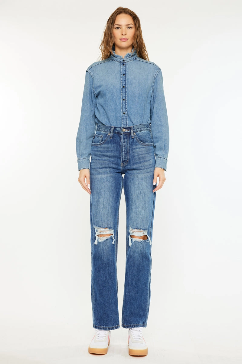 Dixon Ultra High Rise 90's Boyfriend Jeans